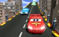 McQueen lightning car Race Screen Shot 2