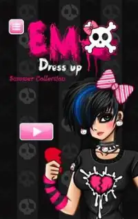 Emo Girl Dress Up Games Screen Shot 0