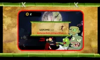 Zombie Ninja combattimento Screen Shot 2