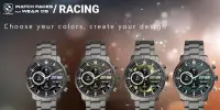 Racing Watch Face & Clock Widget Screen Shot 1