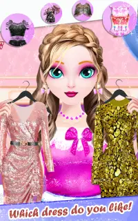 Super Fashion Stylist Model-Makeup Dress up game 2 Screen Shot 4