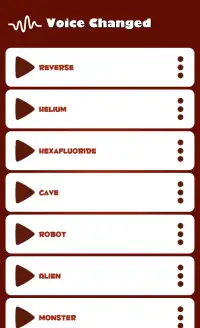 Voice Changer Screen Shot 3