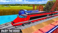 रेल गाडी ड्राइव खेल मुक्त 3 डी Screen Shot 2