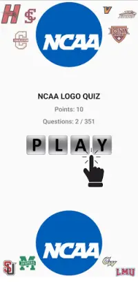 NCAA Logo Quiz Screen Shot 2