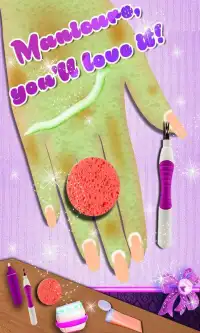 Nail Design Salon: Manicure nail makeover girlgame Screen Shot 3