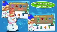 Snowman Preschool Math Games Screen Shot 1