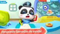 Bebé Panda oficial de policía Screen Shot 0