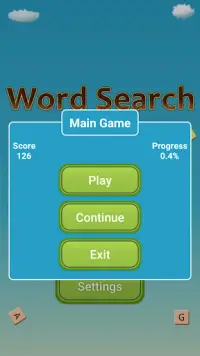 Word Search Game in English Screen Shot 5
