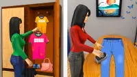 Jogo Virtual Solteira mamãe 3D Screen Shot 2