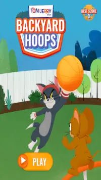 Tom and Jerry Backyard Hoops Screen Shot 0