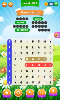 WOW: Word Search / Free Offline Word Games Play Screen Shot 2