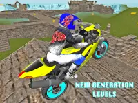 Motorcycle Escape Simulator - รถเร็วและตำรวจ Screen Shot 1