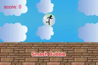 Bubble Smash: Stickman Runner Screen Shot 1
