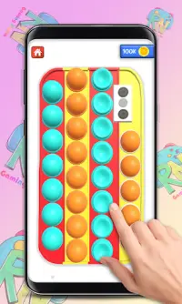 DIY Pop it Fidget Toys 3D Phone Case Game Screen Shot 1