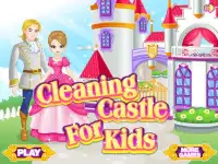 Cleaning Castle For Kids Screen Shot 0