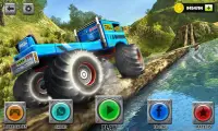 Montée Monster Truck simulateur de conduite 2018 Screen Shot 0
