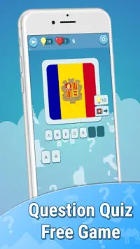 Flags of the World Countries Guess Geography Quiz Screen Shot 2