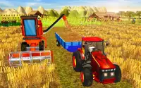 Tractor Farming Simulator 2018: Real Farm Games Screen Shot 0