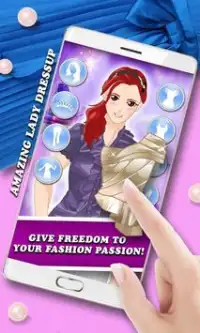 Amazing Lady: Luxury Dressup Screen Shot 1