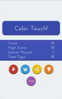 Trivia Color Touch! Screen Shot 2