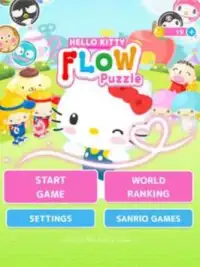 Hello Kitty Flow Puzzle Screen Shot 3