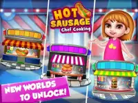 Hotdog Chef Cooking Games Sausage Fast Food game Screen Shot 2