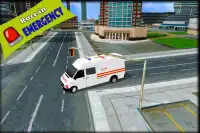 Ambulance Rescue 3D Simulator Screen Shot 9