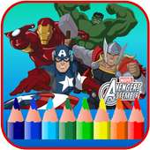 Avengers Hero Coloring