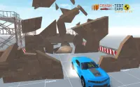 Teste de colisão de carros Camaro Screen Shot 1