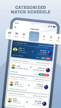 Fast Cricket Live Line Score Screen Shot 2