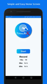 TouchX - A Fun Game ( Finger Speed ) Screen Shot 0