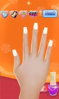 Nagelstudio Prinzessin Spiele Screen Shot 3