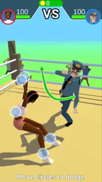 Dodge ring - boxing games Screen Shot 0