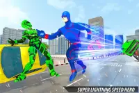 Grand Light Speed Robot Hero City Rescue Mission Screen Shot 4