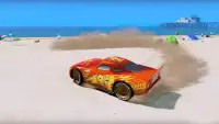 Super Hero Cars Lightning Mcqueen Car Racing Games Screen Shot 3