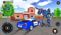 US Robot Car Transform - Police Robot Fighting Screen Shot 10