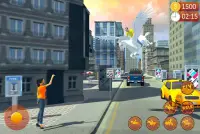 Flying Horse Taxi Driving: Unicorn Cab Driver Screen Shot 2