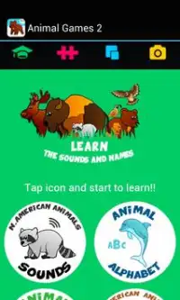Kids ABC animal Zoo games 2 Screen Shot 1