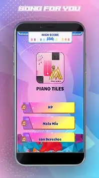 🎹 Maluma - Piano Tiles Screen Shot 0