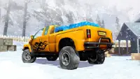 눈 트럭 시뮬레이터 : 오프로드 몬스터 트럭 게임 Screen Shot 3