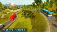 Dağ Otobüs Sürücüsü Simülatörü 2019: Offroad Otobü Screen Shot 11
