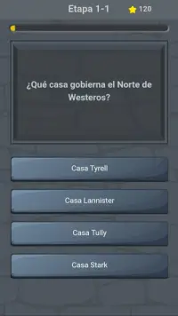 Westeros Quiz Screen Shot 2