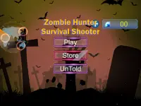 Zombie Tale Survival - Zombie Hunter Game Screen Shot 10