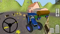 Tractor Simulator 3D: Manure Screen Shot 2