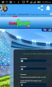 BEST FOOTBALL MANAGER GOALTYCOON Screen Shot 2