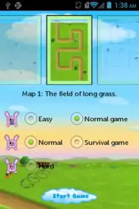 Rabbits defence Games Screen Shot 3