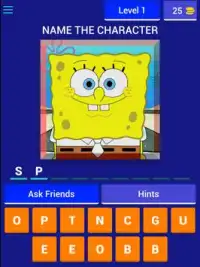Squ4rep4nts - Character Quiz Screen Shot 5