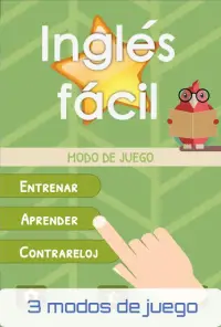 Aprender Inglés - Español - app curso vocabulario Screen Shot 0