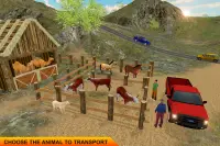 Farm Animal Transport Truck Simulator. Screen Shot 8