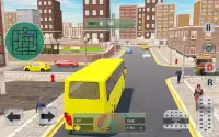 city ​​bus driver simulator Screen Shot 0